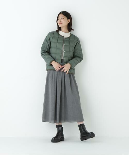 human woman / ヒューマンウーマン スカート | ＴＲ強撚トロタックフレア | 詳細6