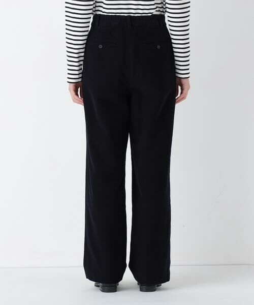 human woman / ヒューマンウーマン パンツ | ≪マルチサイズ展開≫リクライドクロスセミワイドパンツ | 詳細4