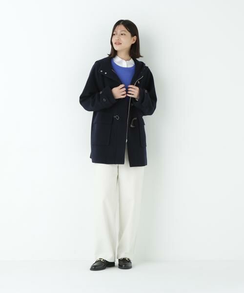 human woman / ヒューマンウーマン パンツ | ≪マルチサイズ展開≫リクライドクロスセミワイドパンツ | 詳細9