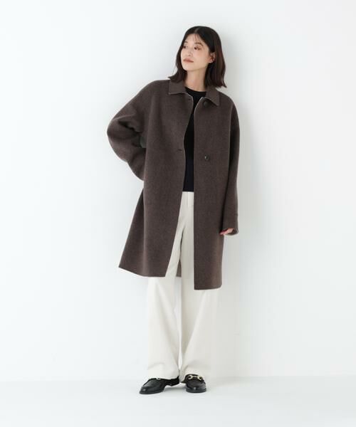 human woman / ヒューマンウーマン パンツ | ≪マルチサイズ展開≫リクライドクロスセミワイドパンツ | 詳細11