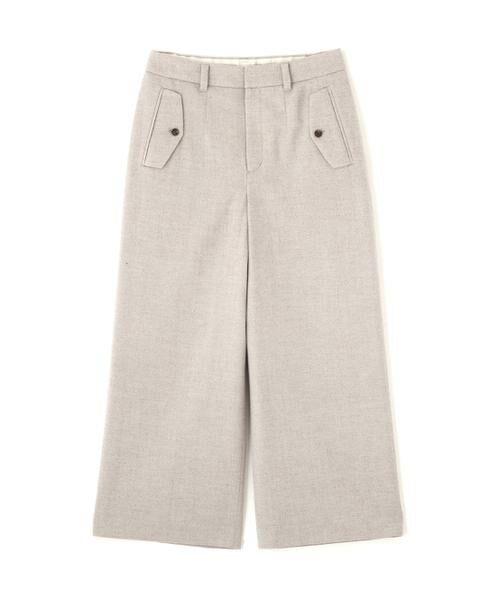 human woman / ヒューマンウーマン パンツ | ◆ＴＯＰツイルガウチョパンツ | 詳細1