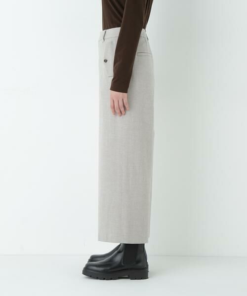 human woman / ヒューマンウーマン パンツ | ◆ＴＯＰツイルガウチョパンツ | 詳細6