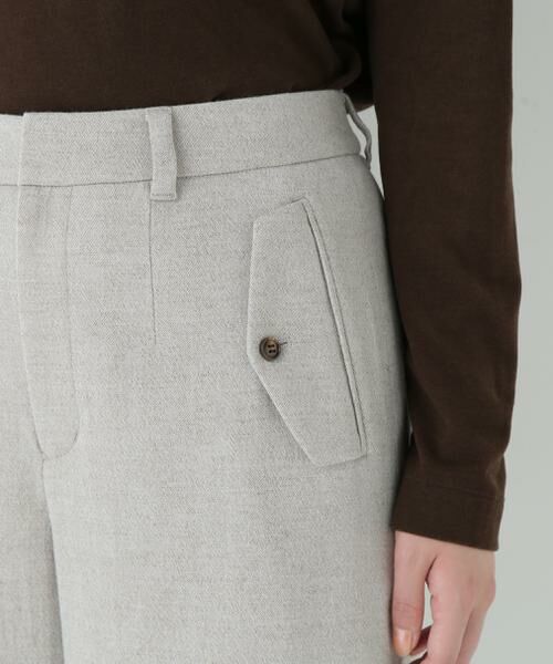 human woman / ヒューマンウーマン パンツ | ◆ＴＯＰツイルガウチョパンツ | 詳細8