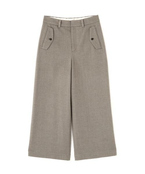 human woman / ヒューマンウーマン パンツ | ◆ＴＯＰツイルガウチョパンツ | 詳細12