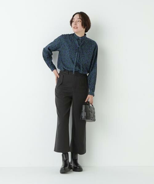 human woman / ヒューマンウーマン パンツ | ◆ＴＯＰツイルガウチョパンツ | 詳細20