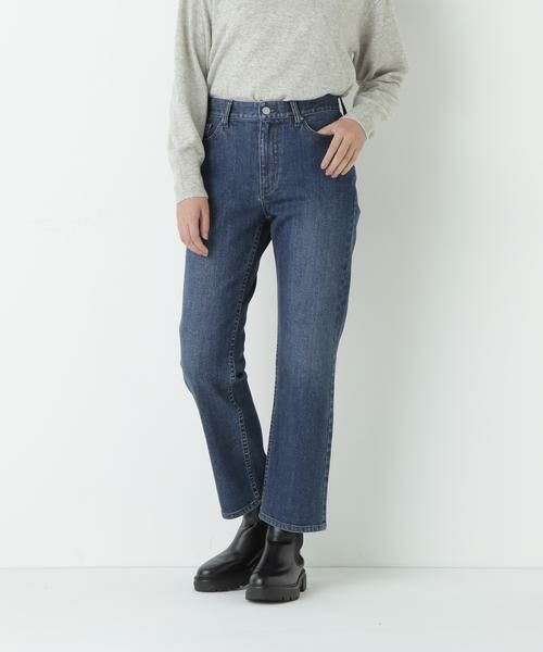 human woman/ヒューマンウーマン オリジナルストレートデニム ブルー M human woman/ヒューマンウーマン オリジナルストレートデニム ブルー M