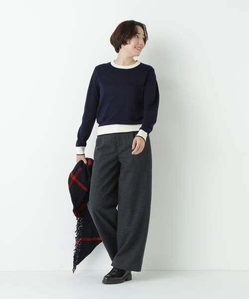 human woman / ヒューマンウーマン パンツ | ミルドスムースパンツ | 詳細10