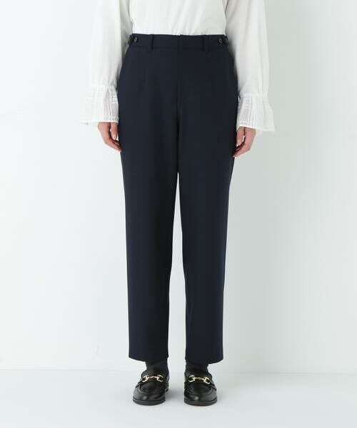 human woman / ヒューマンウーマン パンツ | ≪ウォーム素材≫裏起毛ストレートパンツ | 詳細15