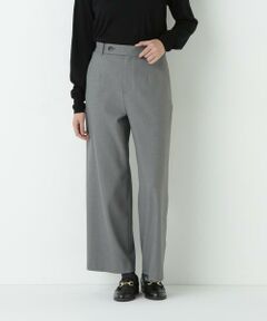 human woman / ヒューマンウーマン パンツ | 裏起毛セミワイドパンツ