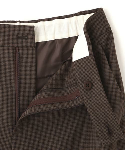 human woman / ヒューマンウーマン パンツ | ≪ウォーム素材≫裏起毛セミワイドパンツ | 詳細10