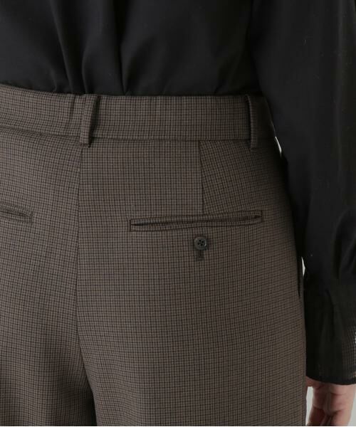 human woman / ヒューマンウーマン パンツ | ≪ウォーム素材≫裏起毛セミワイドパンツ | 詳細9