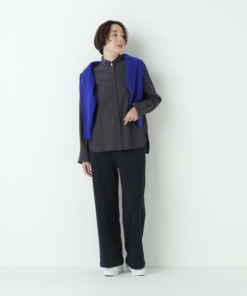 human woman / ヒューマンウーマン パンツ | 裏毛ストレートパンツ | 詳細2