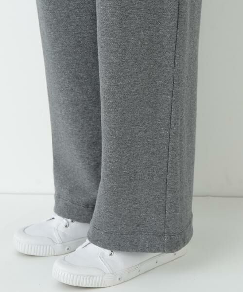 human woman / ヒューマンウーマン パンツ | 裏毛ストレートパンツ | 詳細16