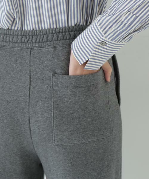 human woman / ヒューマンウーマン パンツ | 裏毛ストレートパンツ | 詳細17