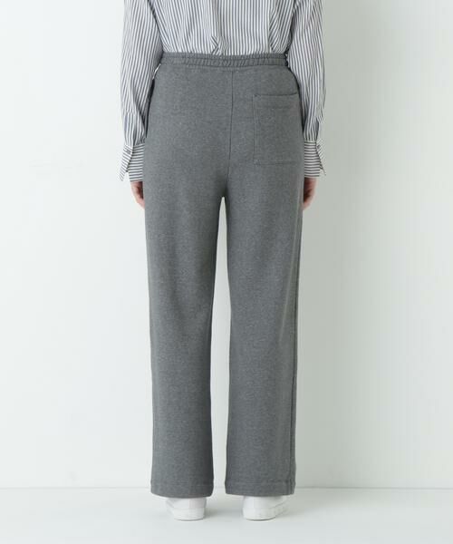 human woman / ヒューマンウーマン パンツ | 裏毛ストレートパンツ | 詳細13