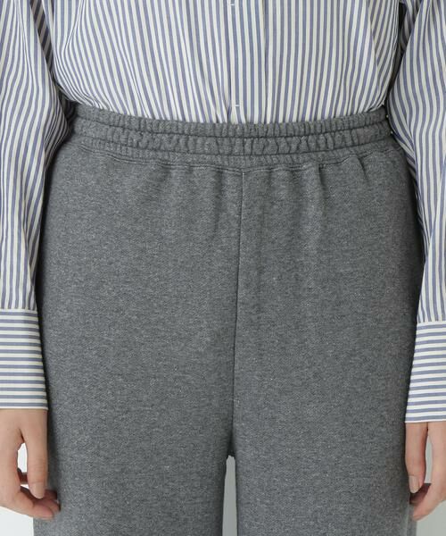 human woman / ヒューマンウーマン パンツ | 裏毛ストレートパンツ | 詳細14