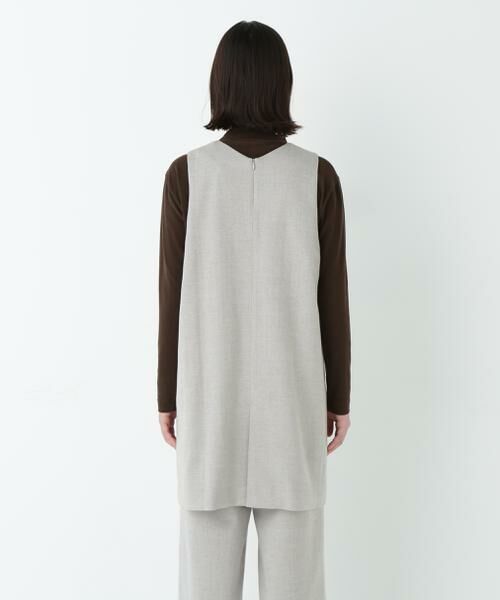 human woman / ヒューマンウーマン ワンピース | ◆ＴＯＰツイルミディアムジャンパースカート | 詳細6