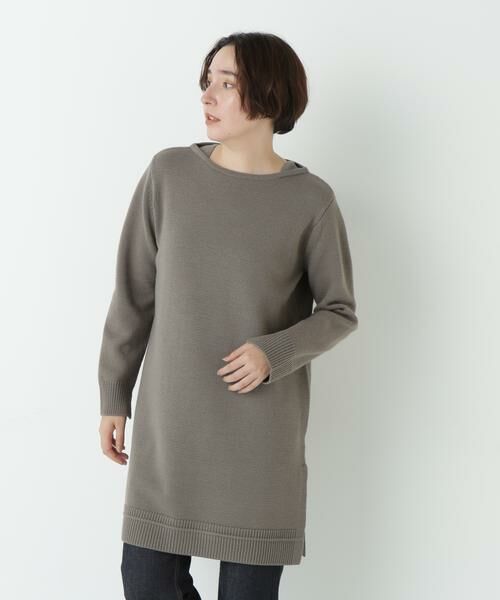 human woman / ヒューマンウーマン ワンピース | 度違い天竺ミニワンピース | 詳細2