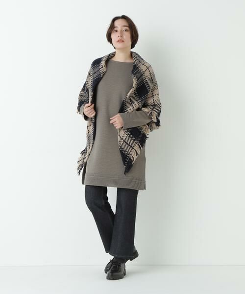 human woman / ヒューマンウーマン ワンピース | 度違い天竺ミニワンピース | 詳細4