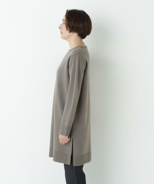 human woman / ヒューマンウーマン ワンピース | 度違い天竺ミニワンピース | 詳細6