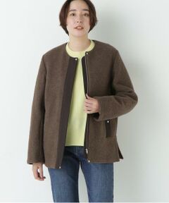 human woman / ヒューマンウーマン テーラードジャケット | ◆スライバージップジャケット