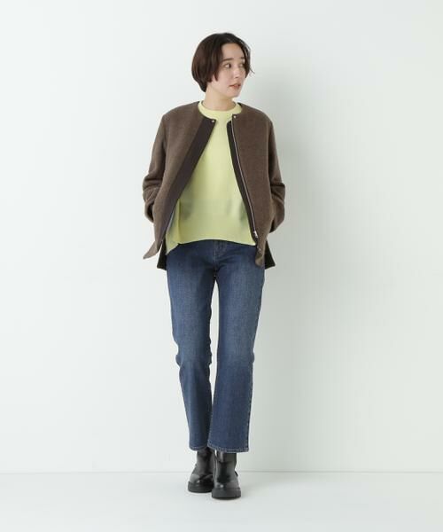 human woman / ヒューマンウーマン テーラードジャケット | ◆スライバージップジャケット | 詳細7