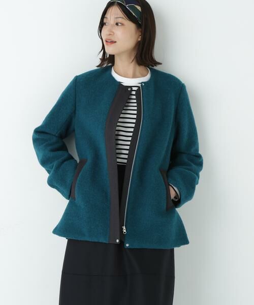 human woman / ヒューマンウーマン テーラードジャケット | ◆スライバージップジャケット | 詳細12