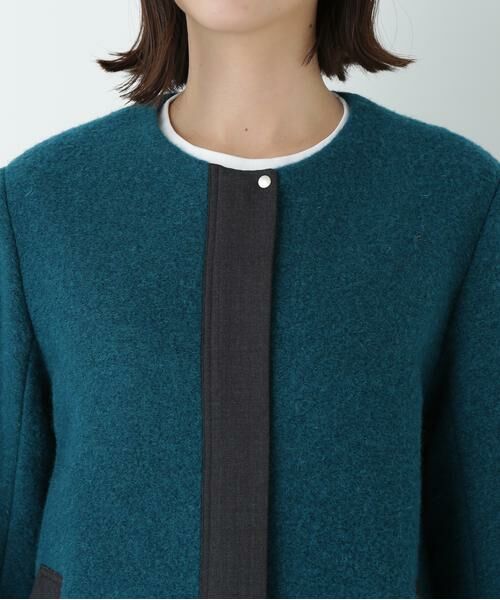 human woman / ヒューマンウーマン テーラードジャケット | ◆スライバージップジャケット | 詳細17