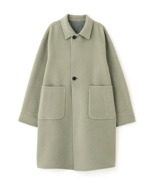 human woman / ヒューマンウーマン アウター | ◆リバーシブルステンカラーリバーコート | 詳細13