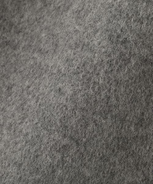 human woman / ヒューマンウーマン アウター | ◆リバーシブルステンカラーリバーコート | 詳細14