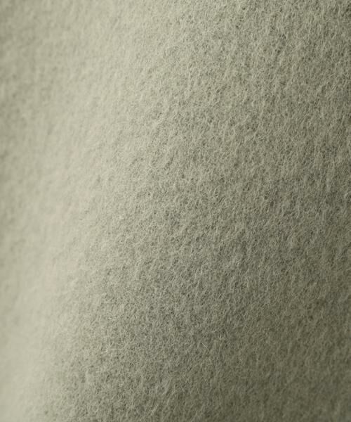 human woman / ヒューマンウーマン アウター | ◆リバーシブルステンカラーリバーコート | 詳細15