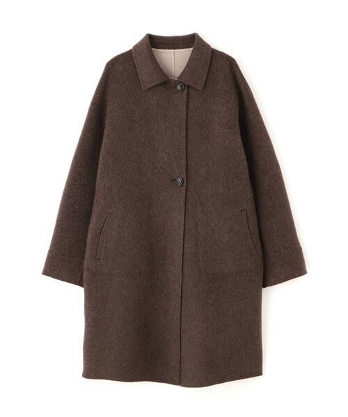 human woman / ヒューマンウーマン アウター | ◆リバーシブルステンカラーリバーコート | 詳細16