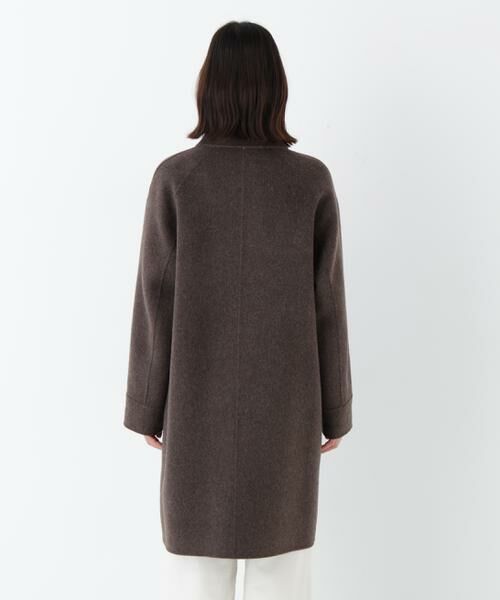 human woman / ヒューマンウーマン アウター | ◆リバーシブルステンカラーリバーコート | 詳細19