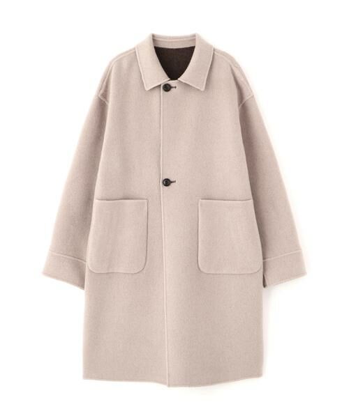 human woman / ヒューマンウーマン アウター | ◆リバーシブルステンカラーリバーコート | 詳細22