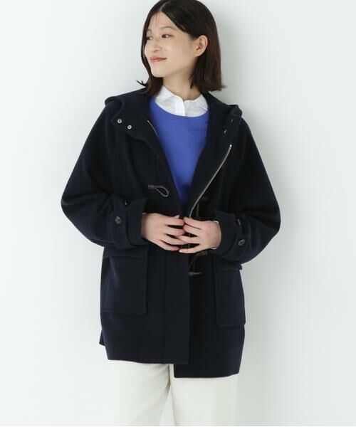 human woman / ヒューマンウーマン アウター | ◆モッサミドルダッフルコート | 詳細2