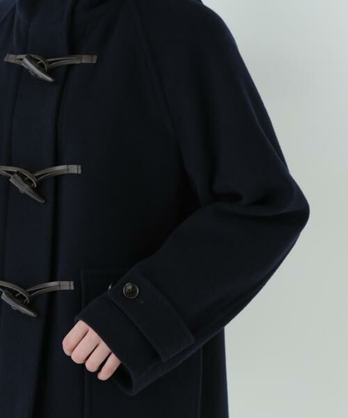 human woman / ヒューマンウーマン アウター | ◆モッサミドルダッフルコート | 詳細7