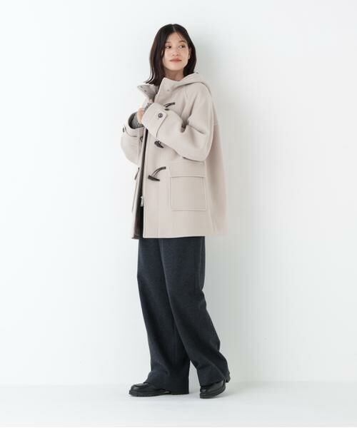human woman / ヒューマンウーマン アウター | ◆モッサミドルダッフルコート | 詳細16
