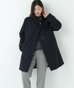 human woman / ヒューマンウーマン アウター | コットンギャバ２ｗａｙスタンドダウン