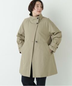 human woman / ヒューマンウーマン アウター | コットンギャバ２ｗａｙスタンドダウン