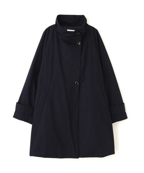 human woman / ヒューマンウーマン アウター | ≪防寒≫コットンギャバ2wayスタンドダウン | 詳細1