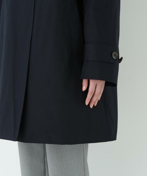 human woman / ヒューマンウーマン アウター | ≪防寒≫コットンギャバ2wayスタンドダウン | 詳細10