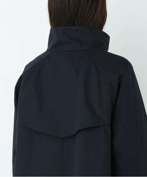 human woman / ヒューマンウーマン アウター | ≪防寒≫コットンギャバ2wayスタンドダウン | 詳細11