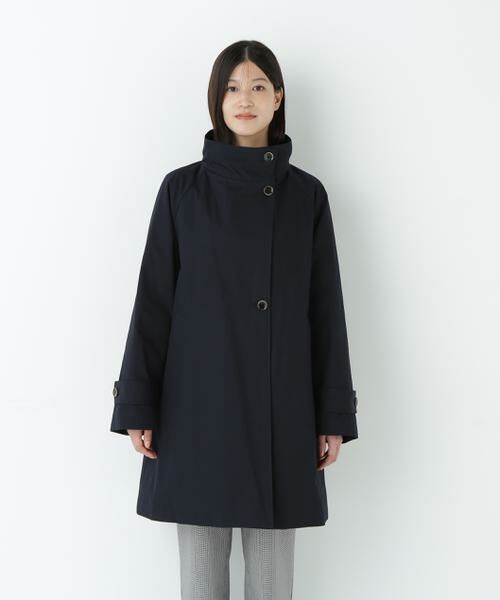 human woman / ヒューマンウーマン アウター | ≪防寒≫コットンギャバ2wayスタンドダウン | 詳細4