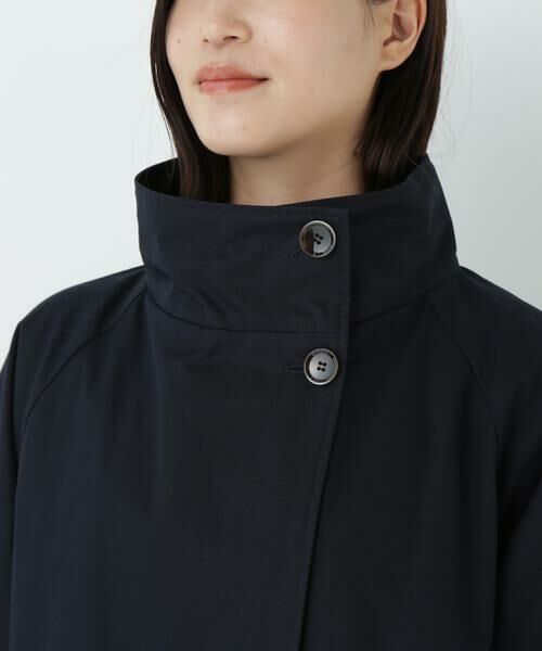 human woman / ヒューマンウーマン アウター | ≪防寒≫コットンギャバ2wayスタンドダウン | 詳細7