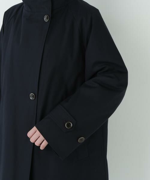 human woman / ヒューマンウーマン アウター | ≪防寒≫コットンギャバ2wayスタンドダウン | 詳細8