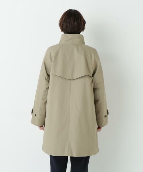 human woman / ヒューマンウーマン アウター | ≪防寒≫コットンギャバ2wayスタンドダウン | 詳細17