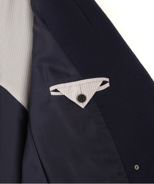 human woman / ヒューマンウーマン アウター | ウールモッサダブルチェスターコート | 詳細8