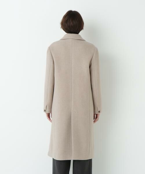 human woman / ヒューマンウーマン アウター | ウールモッサダブルチェスターコート | 詳細14