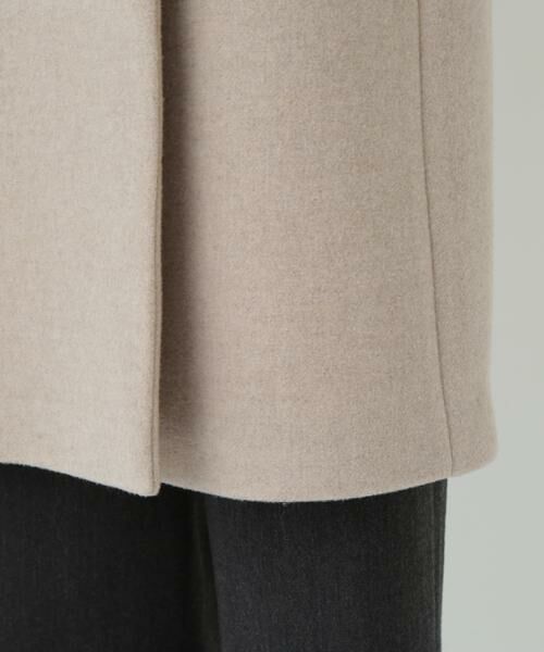 human woman / ヒューマンウーマン アウター | ウールモッサダブルチェスターコート | 詳細18