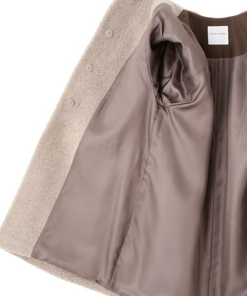 human woman / ヒューマンウーマン アウター | ◆ボアノーカラーコート | 詳細9